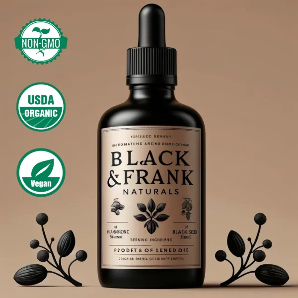 Organic Black & Frank Pain Relief Oil